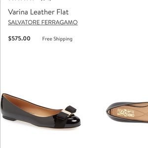 Salvatore ferragamo varina flat